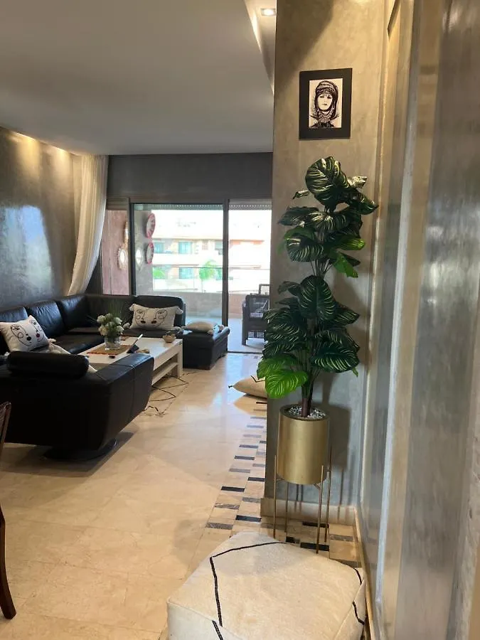 Apartmán Super Appartement Familial Avec Piscine A Prestigia Marrakech Marakéš