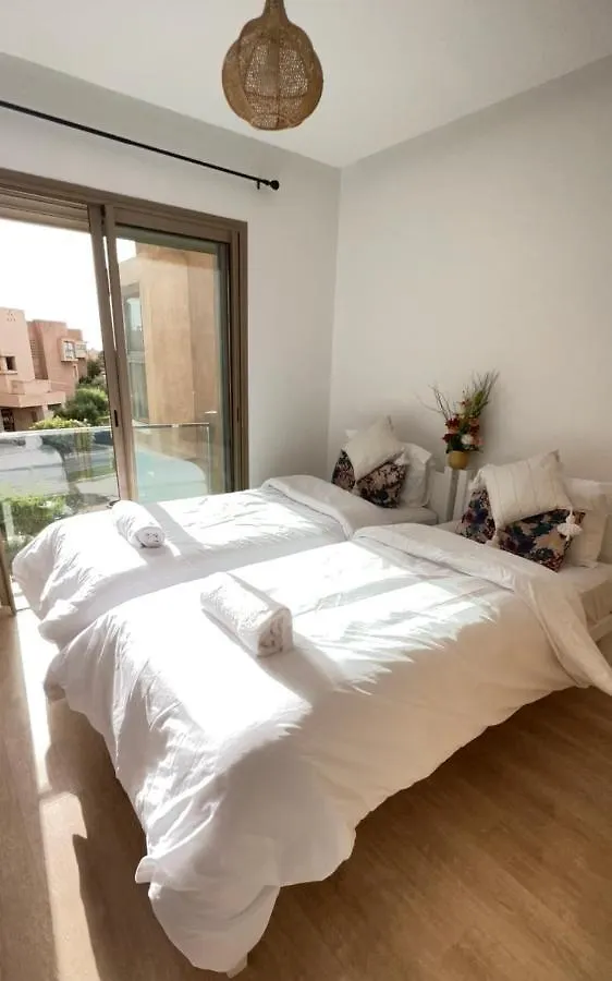 Super Appartement Familial Avec Piscine A Prestigia Marrakech Marakéš Apartmán
